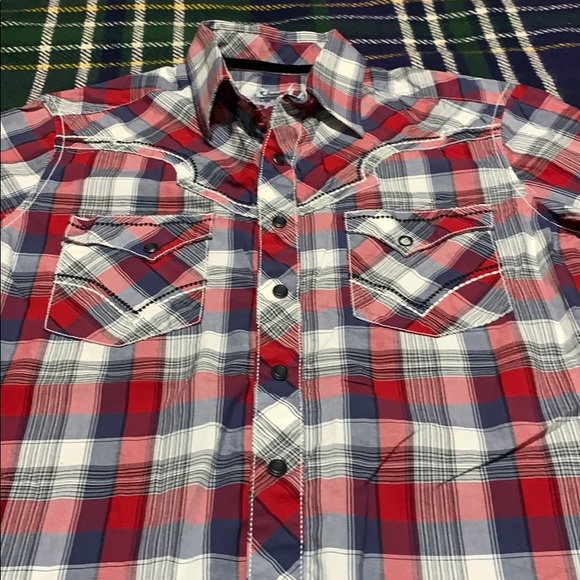 Rock 47 Wrangler dress shirt NWOT - Picture 3 of 9